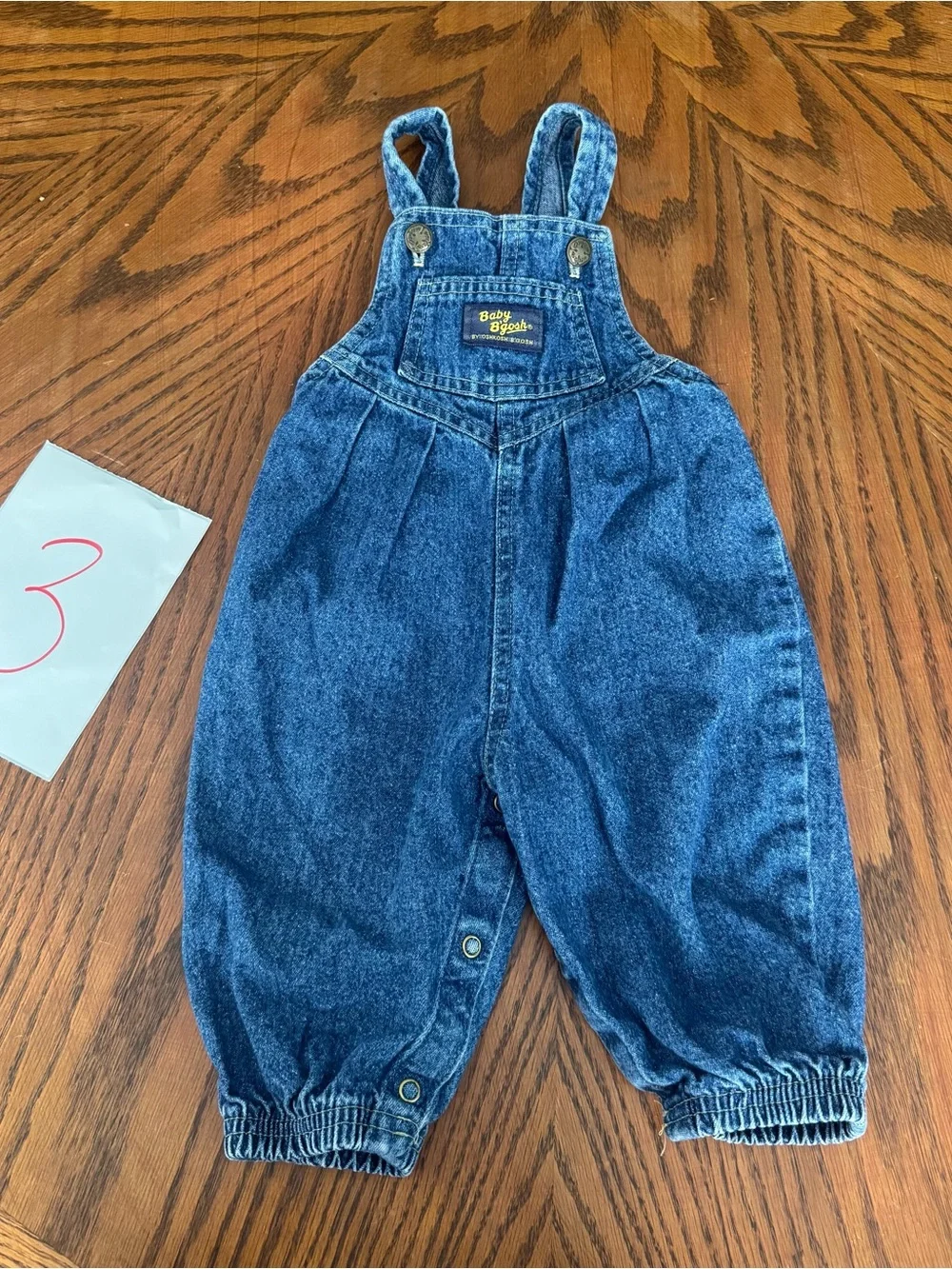 Vintage Oshkosh Baby B’gosh 6/9M made in USA
